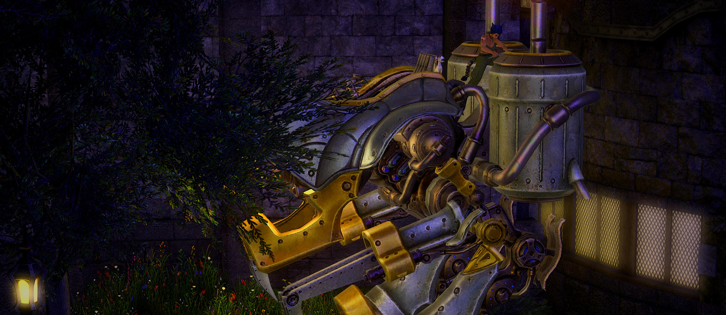 Aellae working to repair Shiv